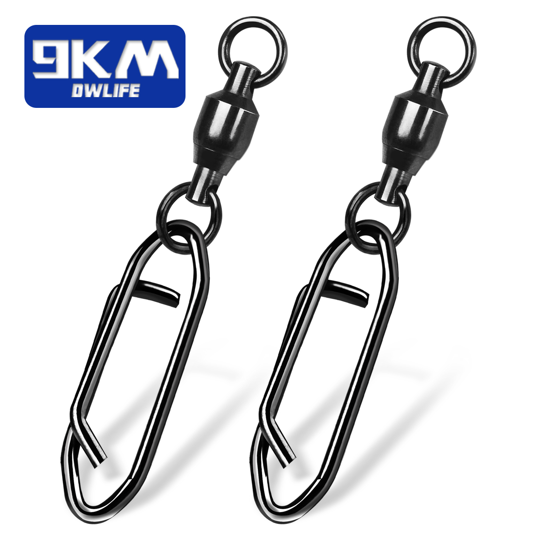 Fishing Hook Offset - ตกปลาหมุน Snap 25 ~ 100 ชิ้น