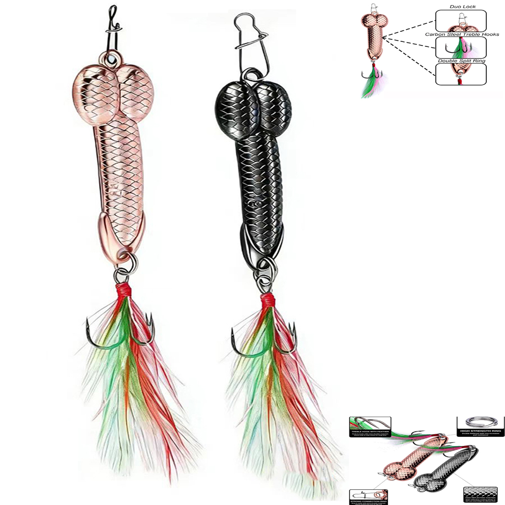 Fishing Hook Treble - เหยื่อตกปลา VIB โลหะรูปทรงพิเศษ 3g 7g 11g