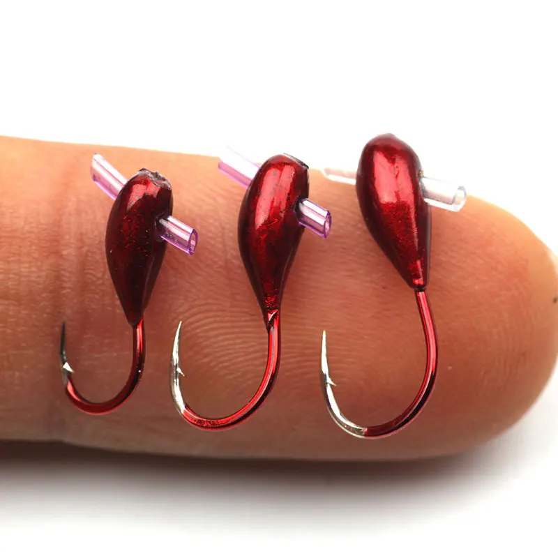 10/20PCS ฤดูหนาวตะขอตกปลาน้ําแ - Fishing Hook Offset บทวิจารณ์และราคา