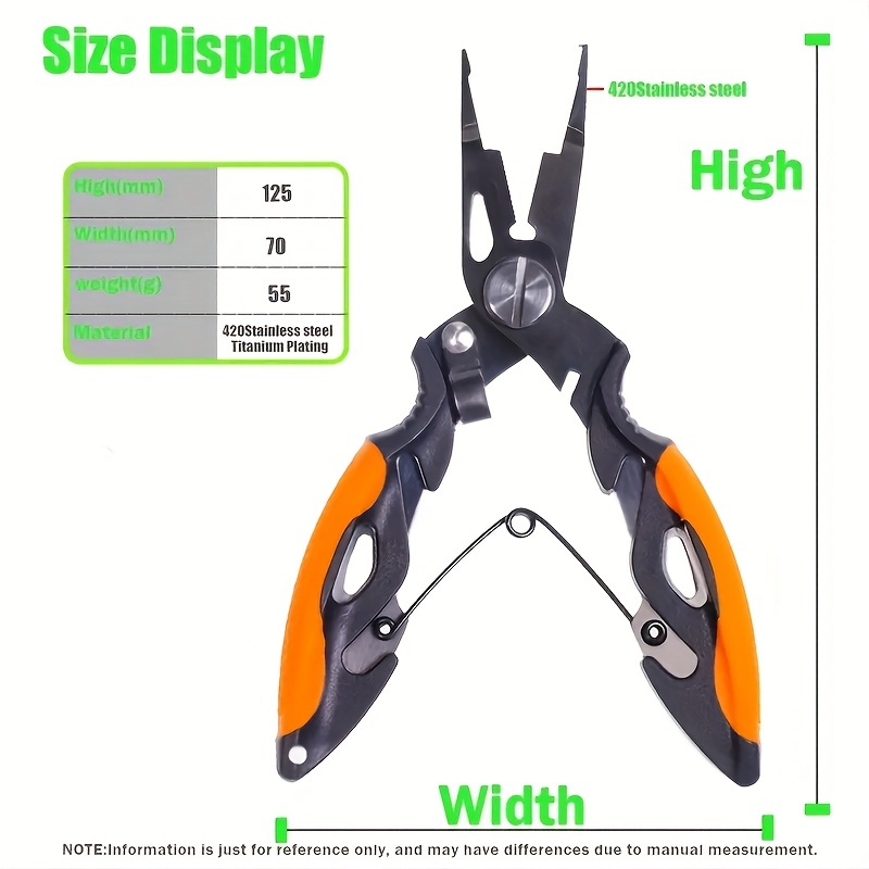 คีมตกปลาสแตนเลสสตีล ทนทาน พร้อ - Fishing Hook Sharpener บทวิจารณ์และราคา